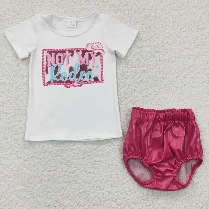 🎀 Not My Rodeo Bummie Set
