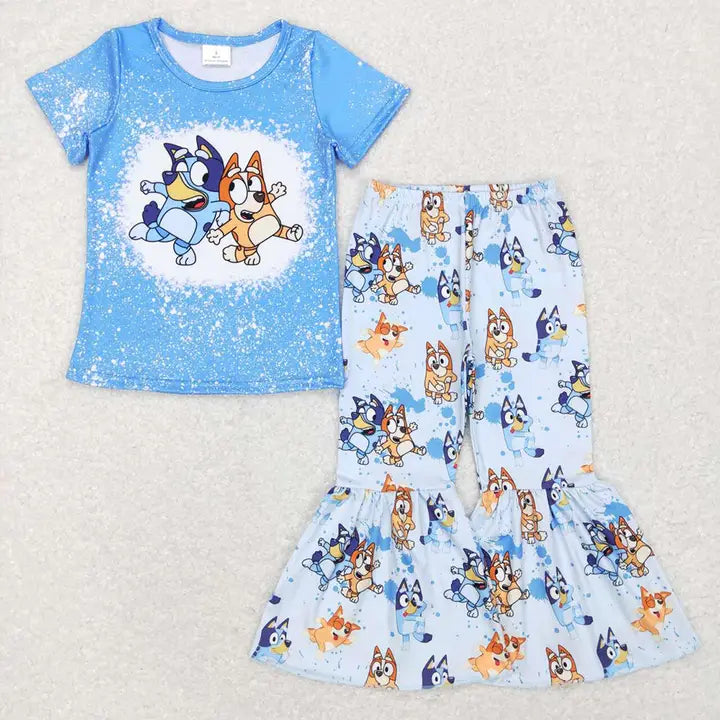 🐶 Bluey Bell Bottom Set