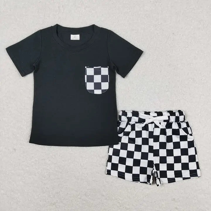 🏁 Checkerboard Cool Kid Set