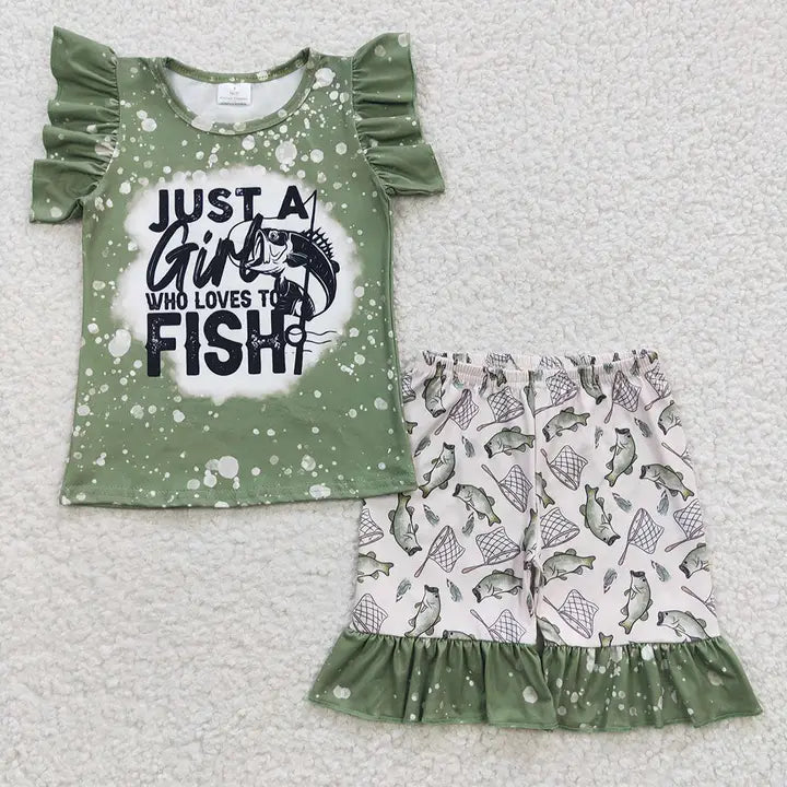 🎣 Just A Girl Who Loves To Fish Set